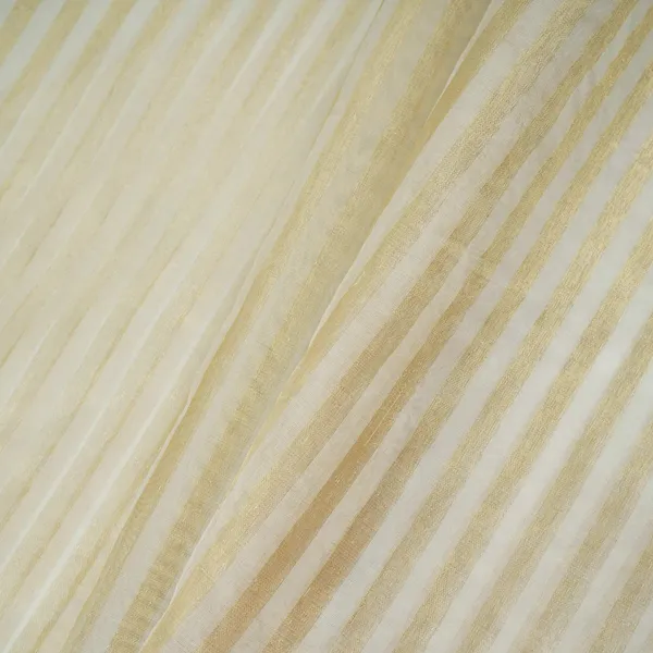 Off_White_Dyeable_Golden_Stripes_Tissue_Fabric_Ac_32447_Default_Title