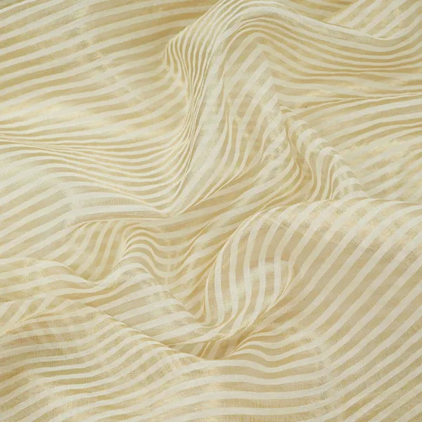 Off_White_Dyeable_Golden_Stripes_Tissue_Fabric_Ac_32913_Default_Title