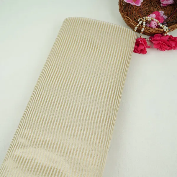 Off_White_Dyeable_Golden_Stripes_Tissue_Fabric_Ac_32913_Default_Title