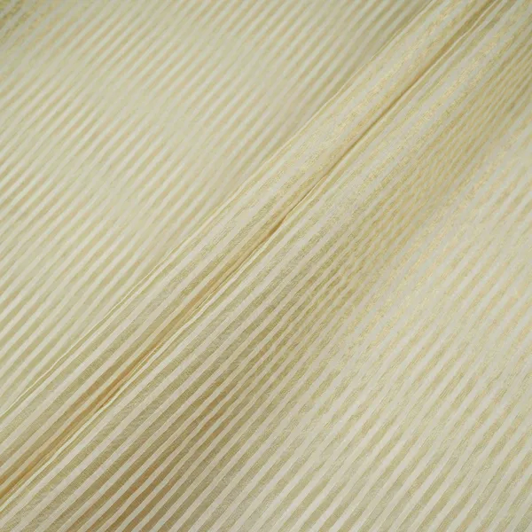 Off_White_Dyeable_Golden_Stripes_Tissue_Fabric_Ac_32913_Default_Title