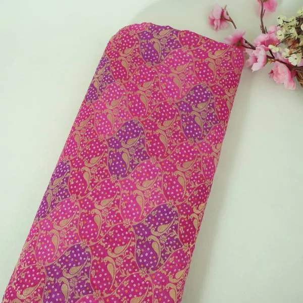 Pink_Bandhani_Zari_Jaal_Georgette_Mti_32971_Default_Title