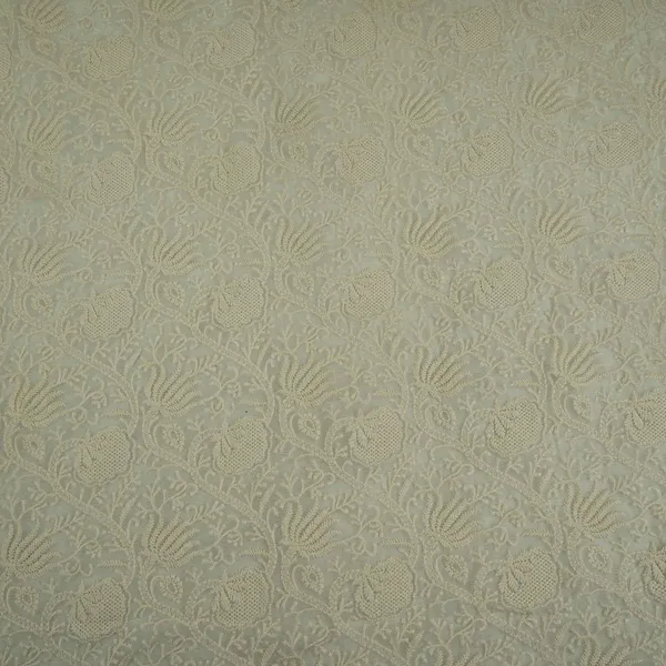 Off_White_Floral_Thread_Embroidery_Chanderi_Fabric_At_33233_Default_Title