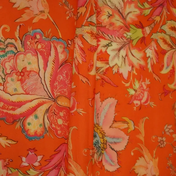 Orange_Floral_Digital_Print_Modal_Satin_Fabric_Mt_33684_Default_Title