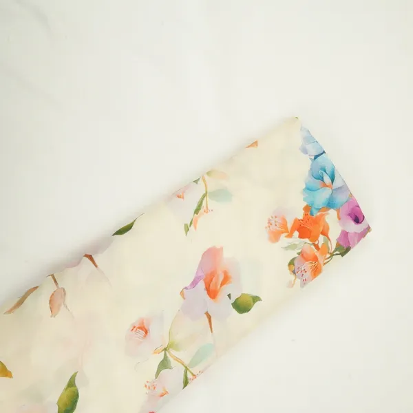 Cream_Floral_Digital_Print_Modal_Satin_Fabric_Mt_33687_Default_Title