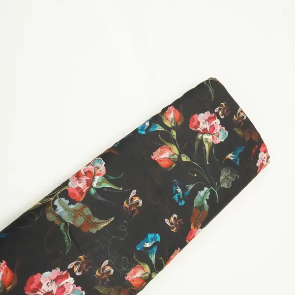 Black_Blue_Floral_Digital_Print_Modal_Satin_Fabric_Mt_33693_Default_Title