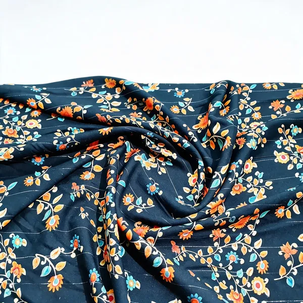 Black_With_Lurex_Floral_Print_Rayon_Fabric