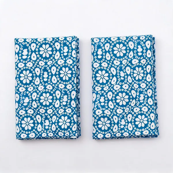 Sky_Blue_White_Traditional_Print_Cotton_Fabric_2_Mtr