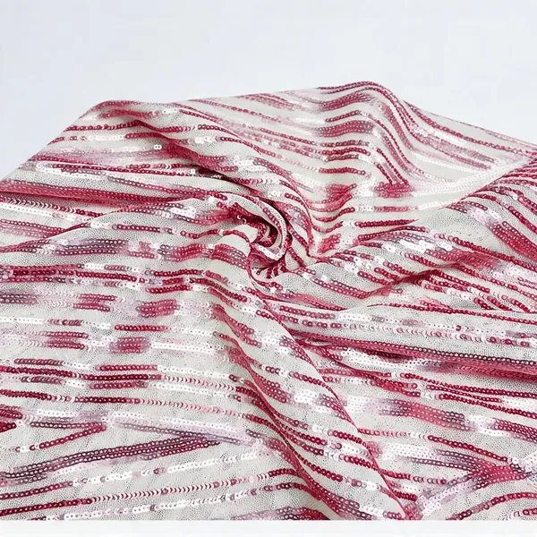 Pink_Sequins_Embroidery_Imported_Fabric