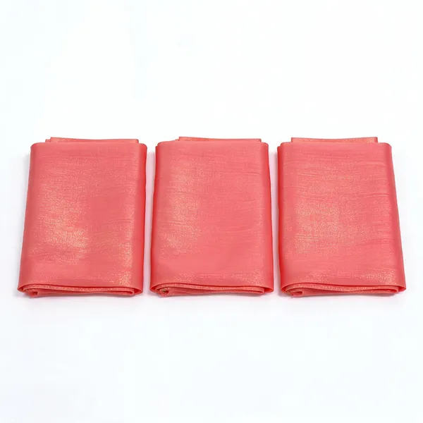Dark_Peach_Solid_Tissue_Fabric_3_Mtr