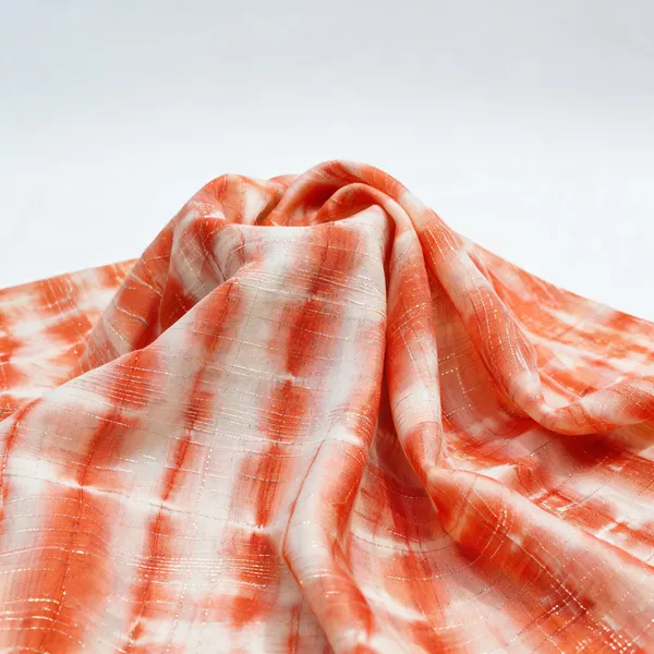 Exclusive_Orange_Yellow_Shibori_With_Lurex_Silk_Fabric