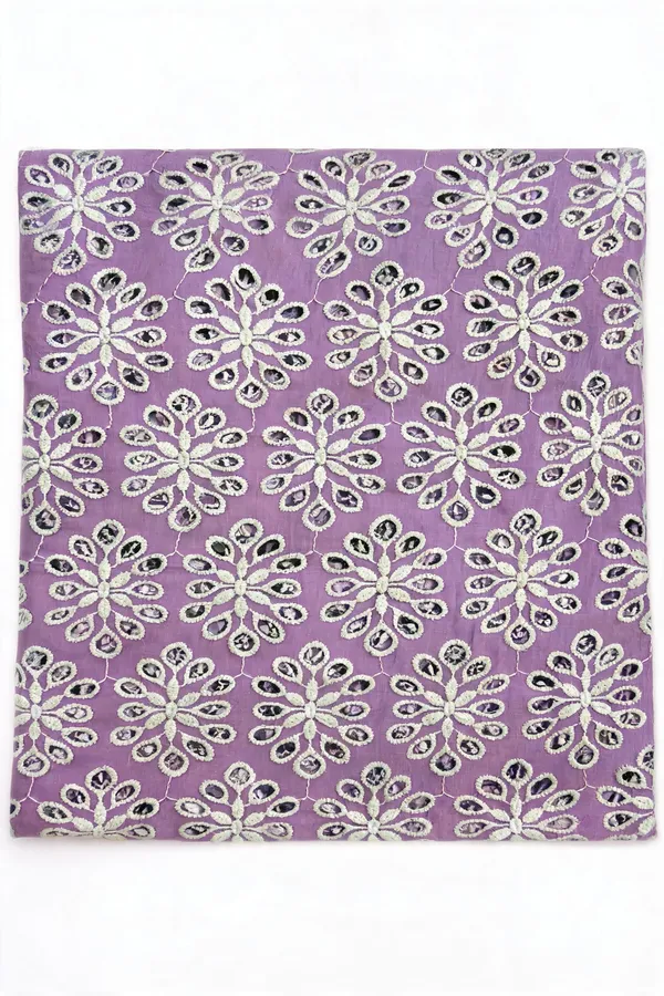Light_Purple_Floral_Embroidery_Cotton_Schiffli_Fabric