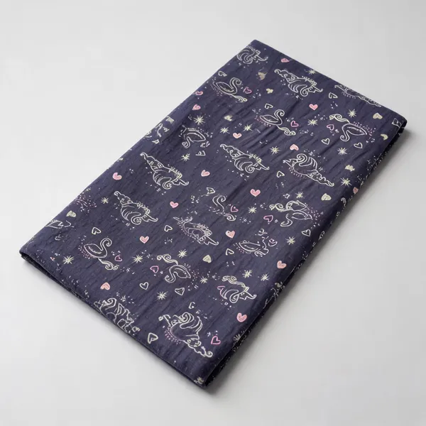 Visocse_Rayon_Dobby_Fabric_Blue_Duck_Print_Tu_4599
