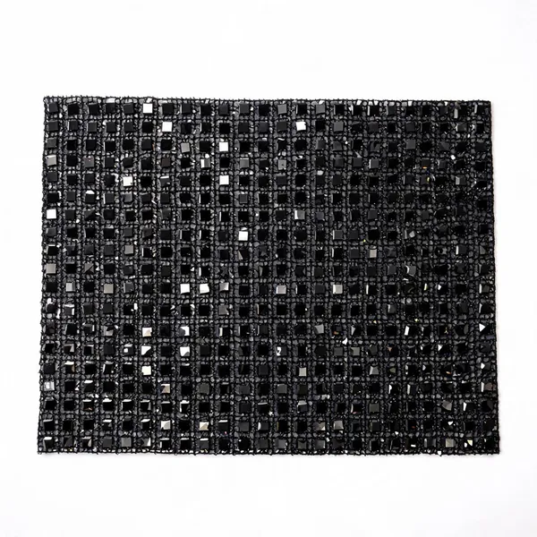 Black_Solid_Rhinestone_Net_Fabric_Cf_13975