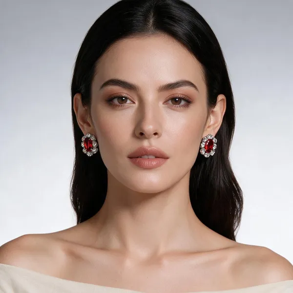 Red_Brass_Earring_For_Women