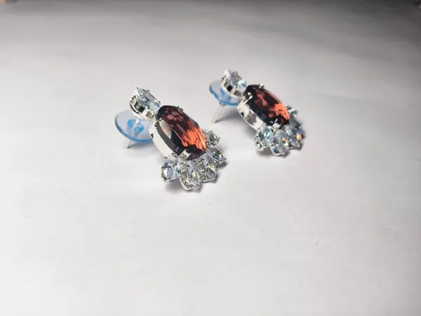 Brown_Brass_Earring_For_Women