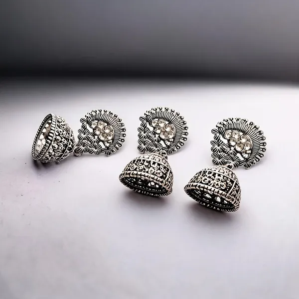 Silver_Brass_Earring_For_Women_Pack_Of_3