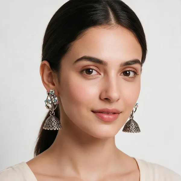 Silver_Brass_Earring_For_Women_Pack_Of_3