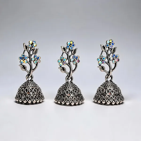 Silver_Brass_Earring_For_Women_Pack_Of_3