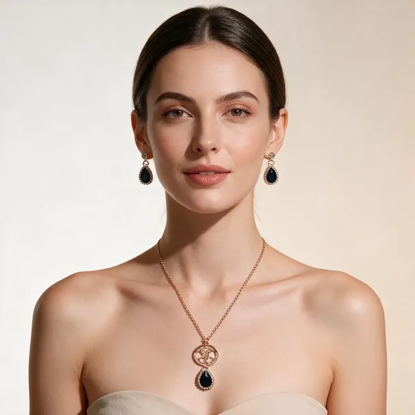 Rose_Gold_Brass_Combo_Earring_And_Pendant_Set_For_Women