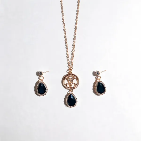 Rose_Gold_Brass_Combo_Earring_And_Pendant_Set_For_Women