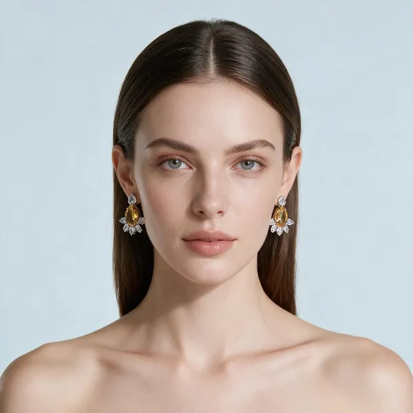 Yellow_Gold_Brass_Earring_For_Women