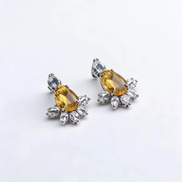 Yellow_Gold_Brass_Earring_For_Women