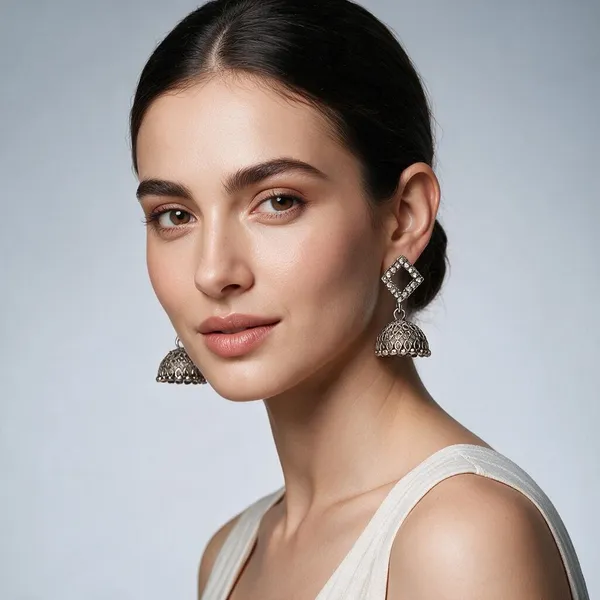 Silver_Brass_Earring_For_Women_Pack_Of_3