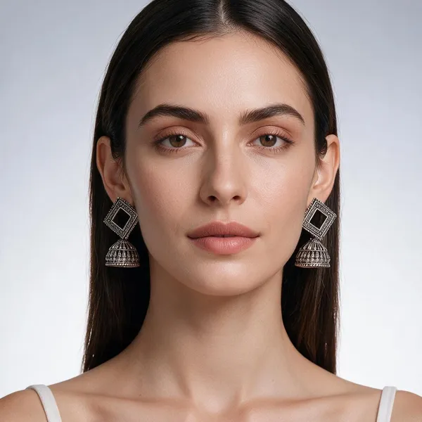 Silver_Brass_Earring_For_Women_Pack_Of_3