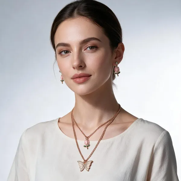Rose_Gold_Brass_Combo_Earring_And_Pendant_Set_For_Women