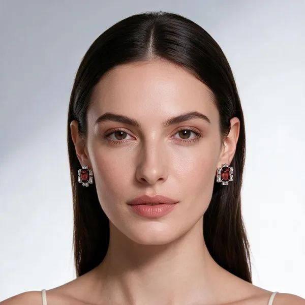 Brown_Brass_Earring_For_Women