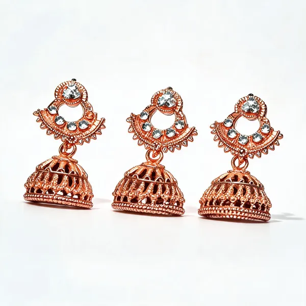 Rose_Gold_Brass_Earring_For_Women_Pack_Of_3