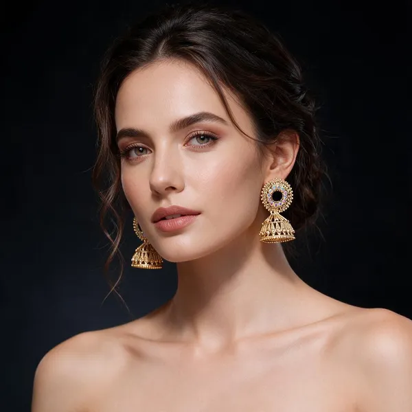 Gold_Brass_Earring_For_Women_Pack_Of_3