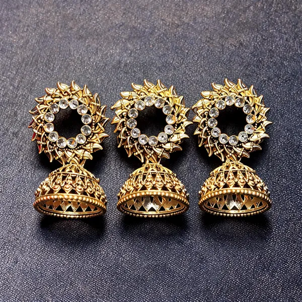 Gold_Brass_Earring_For_Women_Pack_Of_3