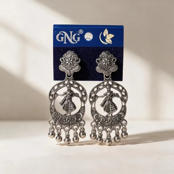 Silver-Tone_Oxidized_Dangler_Earrings_For_Women_-_Pack_Of_2