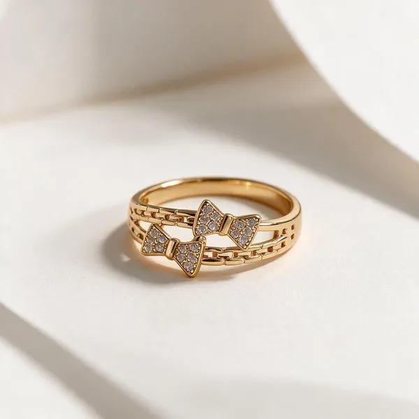 Gold_Tone_Embellished_Ring_For_Women_-_Pack_Of_2