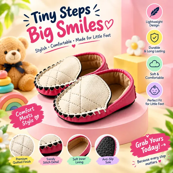 Pink_Rexine_Shoe_For_Kids