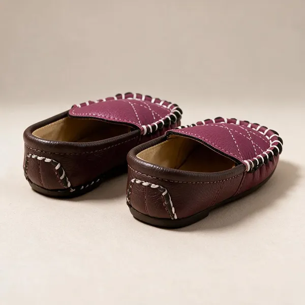 Maroon_Rexine_Shoe_For_Kids