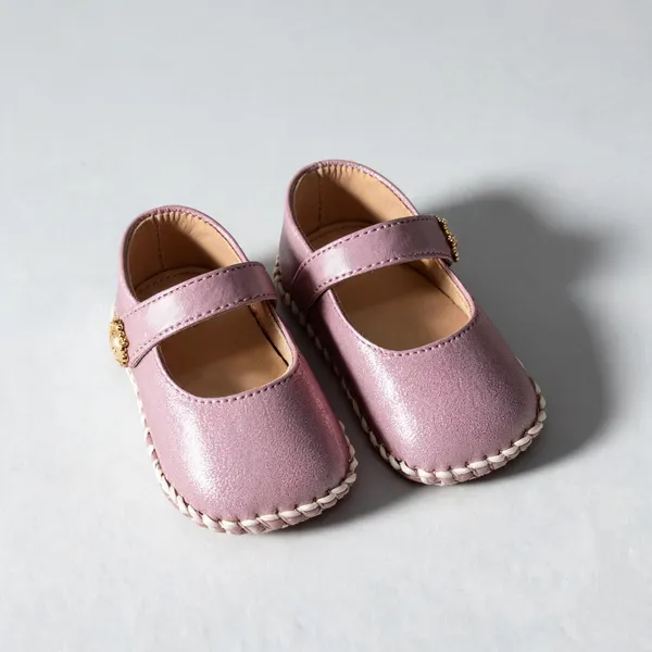 Pink_Rexine_Shoe_For_Kids