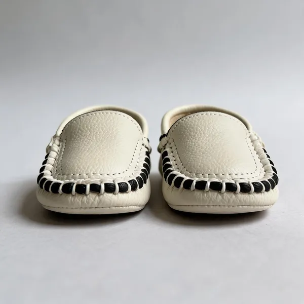 Cream_Rexine_Shoe_For_Kids