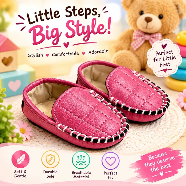 Pink_Rexine_Shoe_For_Kids