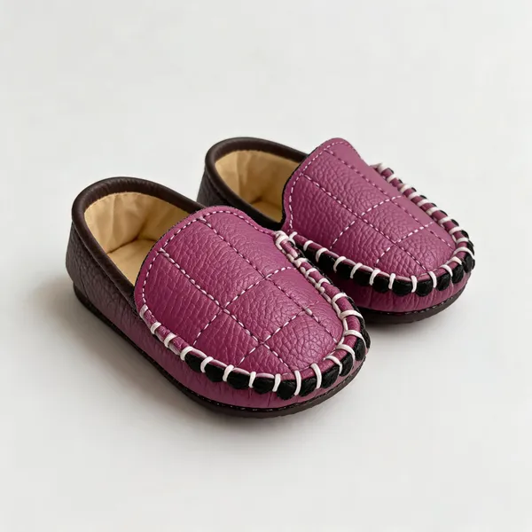 Purple_Rexine_Shoe_For_Kids