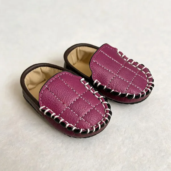Purple_Rexine_Shoe_For_Kids