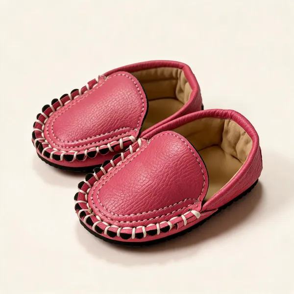 Pink_Rexine_Shoe_For_Kids