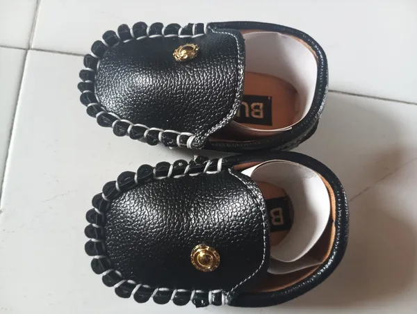 Black_Leather-Look_Slip-On_Loafers_For_Women