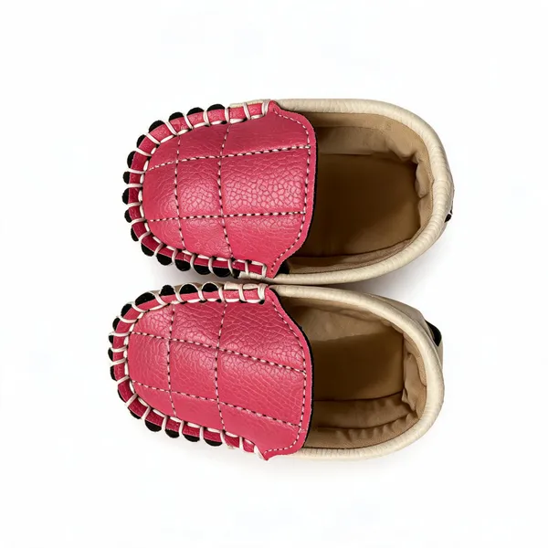 Pink_Rexine_Shoe_For_Kids
