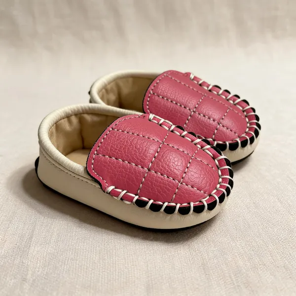 Pink_Rexine_Shoe_For_Kids