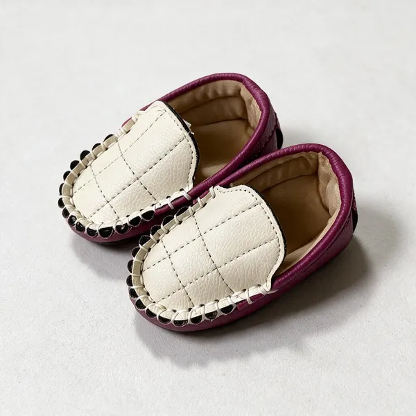 Cream_Rexine_Shoe_For_Kids