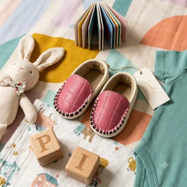 Pink_Rexine_Shoe_For_Kids