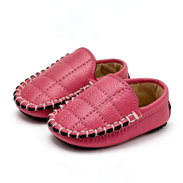 Pink_Rexine_Shoe_For_Kids