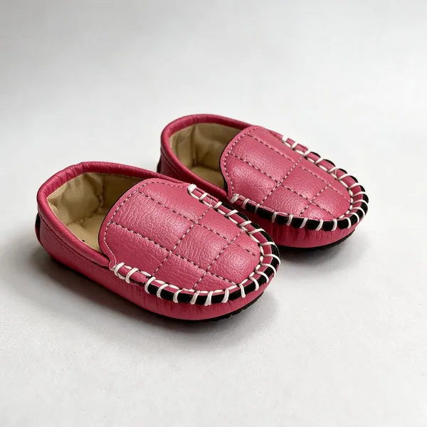 Pink_Rexine_Shoe_For_Kids